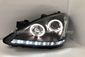 Toyota Avanza 08-11 Projector H/L DRL LED Ring Black