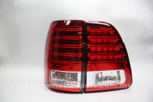 Toyota Land Cruiser FJ100 98-07 LED T/L Red/Clear