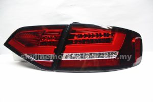 Audi A4 B8 08-10 LED T/L Light Bar Red/Clear