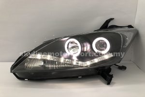 Honda Freed 10-14 Projector H/L DRL LED Ring Black