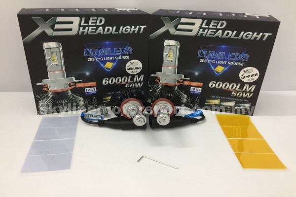 X3 Led Head Light H11 6000k