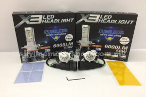X3 Led Head Light 9005 6000k