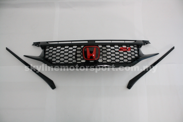 Honda Civic Fc 16-17 Si Grille ABS Black