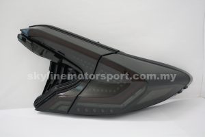 Toyota CHR 17-19 LED T/L Light Bar Black (WSRF)