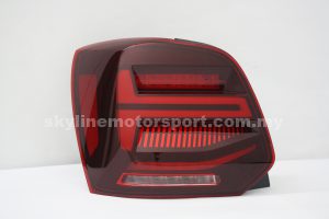 Volkswagen Polo 11-19 Hatchback LED T/L Light Bar Red (WSRF)