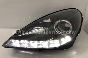 Mercedes Benz SLK 04-11 Projector H/L DRL LED Black (H7)