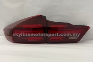 Honda City 14-20 LED Tail Lamp Light Bar Dark Red (WSRF)