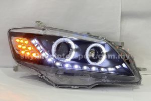 Toyota Camry 2009-2011 Projector Head Lamp DRL LED Black
