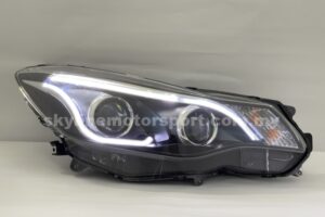 Subaru XV 2012-2019 Dual Projector Head Lamp DRL LED Black