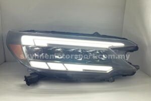 Honda CRV G4 12-14 Four Projector LED Head Lamp DRL LED Black (WSRF)