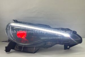 Toyota GT86/Subaru BRZ Head Lamp 12-19 Projector DRL Led Black Base