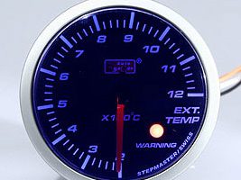 60mm EXHAUST TEMP. BLUE RACER