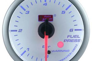 60mm Fuel Press Blue Racer (WHITE FACE)