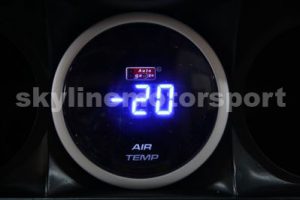 52mm Air Temp Digital Blue LED