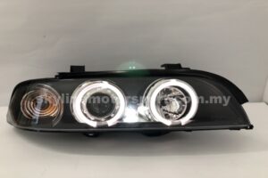 BMW E39 Projector H/L LED Ring Black (H1)