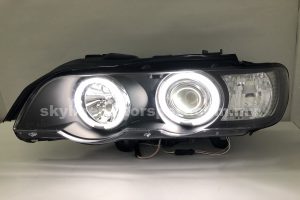 BMW X5 E53 98-02 Projector H/L CCFL Ring Black