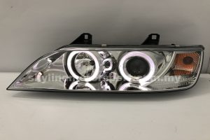 BMW Z3 96-02 Projector H/L LED Ring Chromed