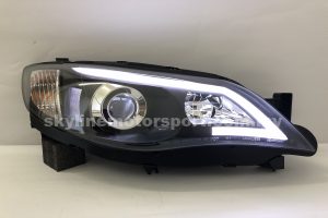 Subaru Impreza GRF/GRB 07-13 Projector H/L DRL Light Strip Black