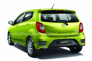 Perodua Axia14-16 Rear Spoiler ABS Made In Malaysia