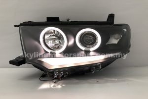 Mitsubishi Pajero Sport 09-14/Triton 13-16 Projector H/L DRL LED Ring Black (H1)