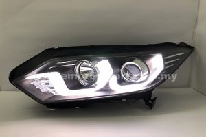 Honda Hrv 14-16 Projector H-L DRL Led Black