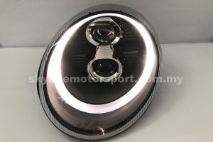 Porsche 997 05-09 Dual Projector H/L DRL LED Black (D2S)