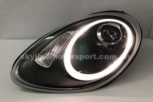 Porsche 987 Cayman 04-08 Projector H/L DRL LED Black (D2S)