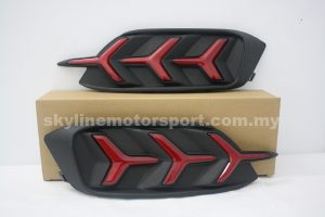 Honda Civic FC 16-18 Lambo Style Rear Led Bumper Lamp
