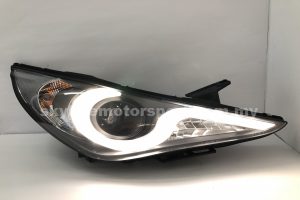 Hyundai Sonata 10-15 Projector H/L DRL LED Black