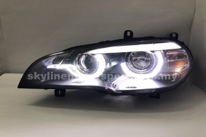 BMW X5 E70 07-13 Projector H/L DRL LED Black (D2S)