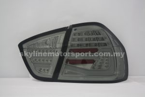 Bmw E90 4Dr 05-08 Led T-L Light Bar Smoke