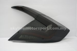 Honda Civic FC 16-19 LED T/L Light Bar Black 4Pc VIII (WSRF)