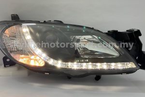 Mazda 3 03-08 Projector H/L DRL LED Black