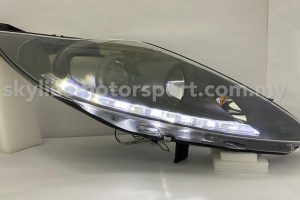 Ford Fiesta 09-12 Projector H/L DRL LED Black