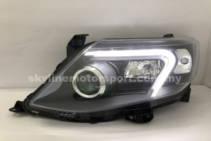Toyota Fortuner 12-15 Projector H/L DRL LED Black (H7)