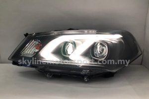 Proton Saga FLX 10-15 Dual Projector H/L DRL LED Black