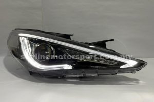 Hyundai Sonata 10-15 Projector H/L DRL LED Black (WSRF)