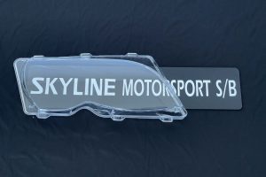 Bmw E46 02-05  Head Lamp Lens Cover