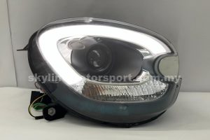 Mini Countryman R60 2010-2016 Projector Head Lamp DRL LED Black(H9)