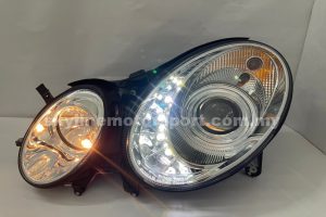 Mercedes E-Class W211 02-05 Projector H/L DRL LED Chromed  (H7)(Sonar)