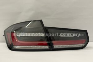 BMW F30 12-18 Led T/L Light Bar JDM Black (WSRF)(Sonar)