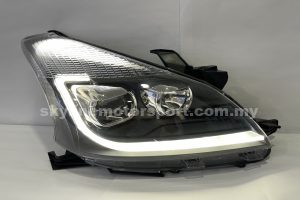 Toyota Avanza 12-15 Projector H/L DRL Light Strip Black