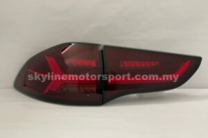 Mitsubishi Pajero Sport 09-14 LED T/L Light Bar Audi Style Red