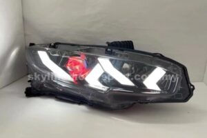 Honda Civic FC FK7 FK8 16-21 Head Lamp Projector Led DRL Lamborghini Style